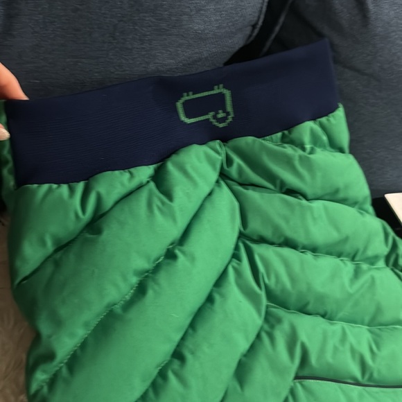 Vintage deadstock Woolrich down Kelly green puffer vest - Picture 4 of 4